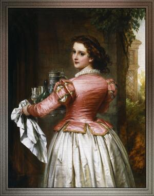 Anne Page by Thomas-Francis Dicksee